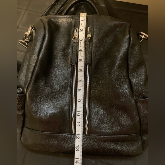 SOLD Leather Backpack Purse - Picture 7 of 7